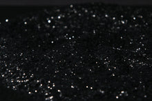 Load image into Gallery viewer, Obsidian Black Medium Cut Ecoglitter